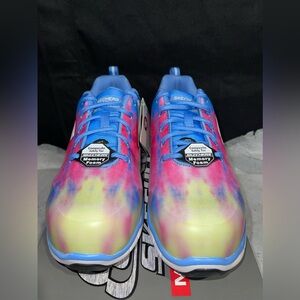 Woman's Sneakers & Athletic Shoes SKECHERS Work Sure Track Comp Toe Size 5